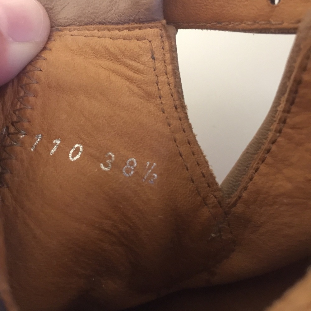 COCLICO tan wedge ankle boots - Picture 7 of 8